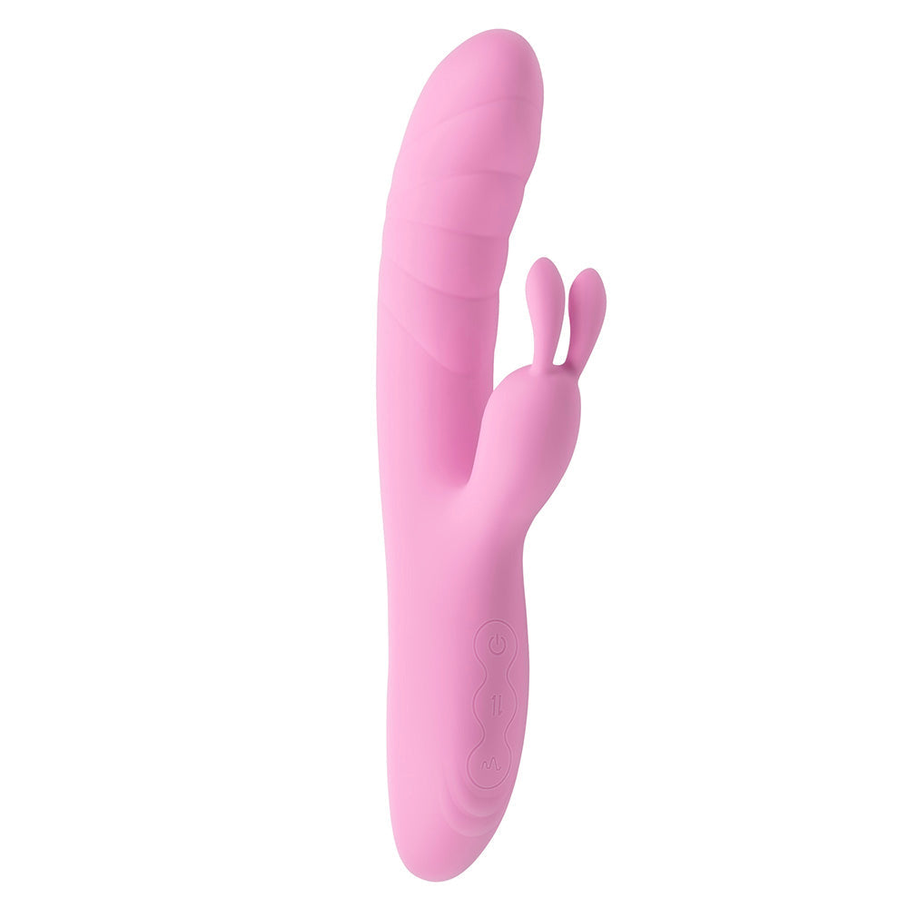 Playboy Rub Me Right Thrusting Rabbit G-Spot Vibrator