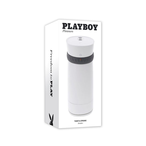 Playboy Twist & Stroke Discreet Heated Vibrating Stroker
