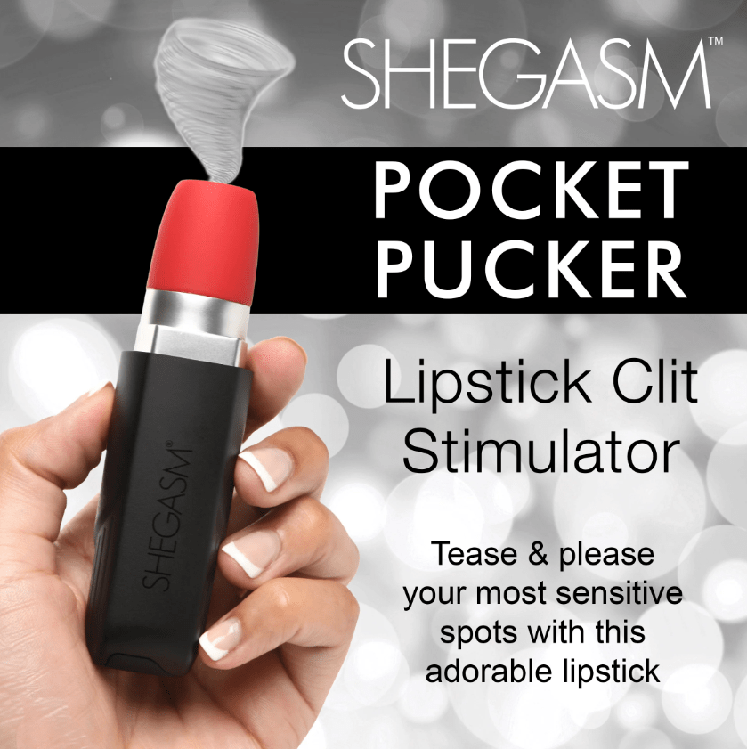 Pocket Pucker10X Lipstick Clit Stim *