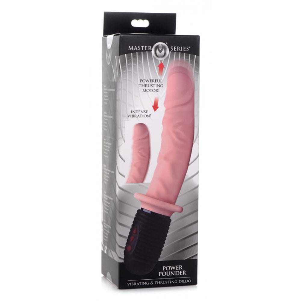 Power Pounder Vibrating & Thrusting Dildo