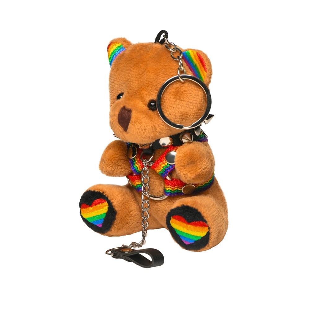 Pride Teddy Bear Keychain