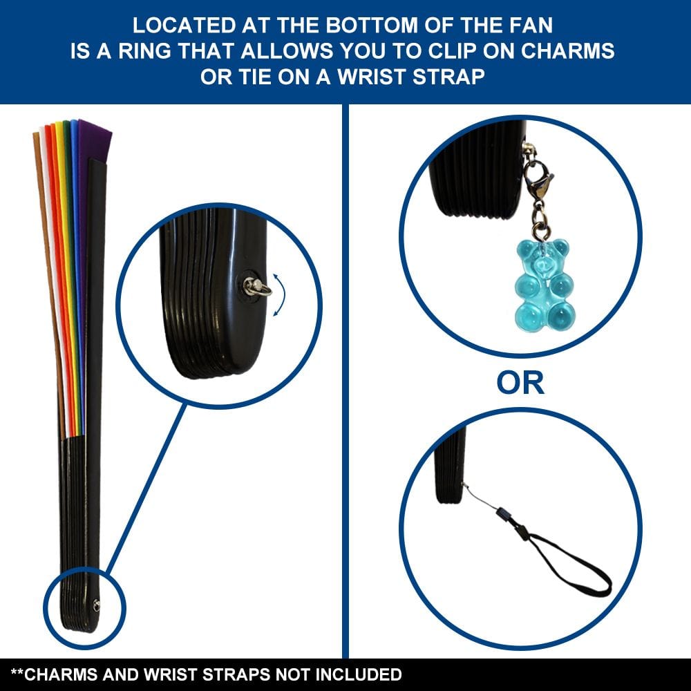 Progress Pride X-Large Hand Fan