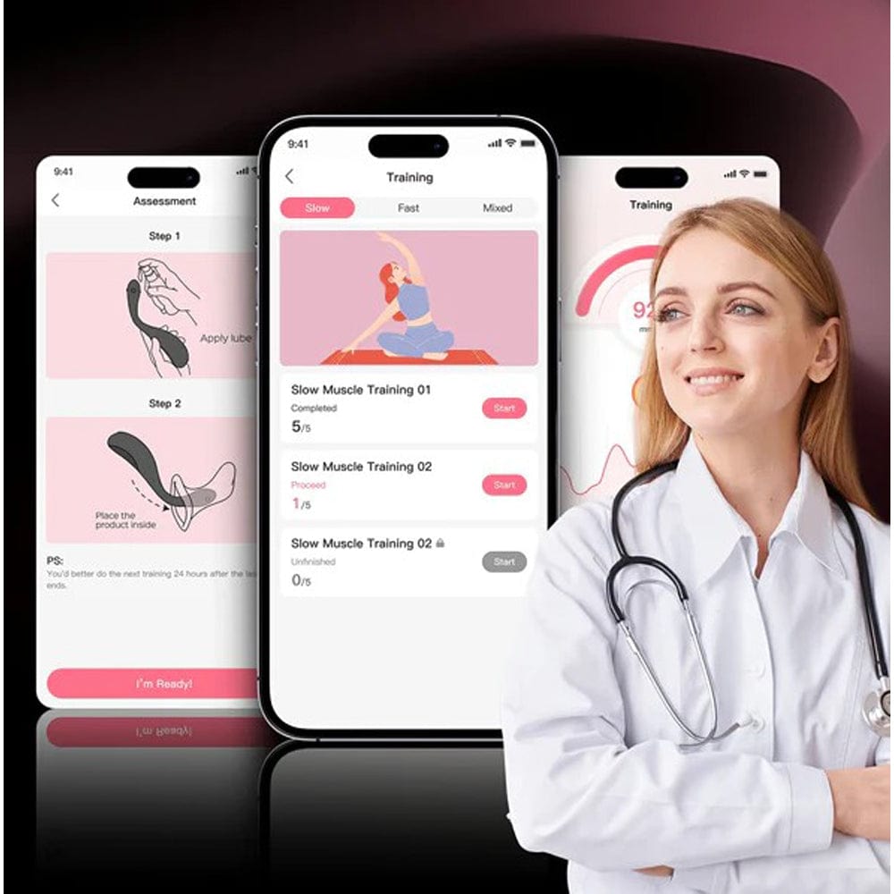 Puff inflatable App-Enabled Kegel Traine