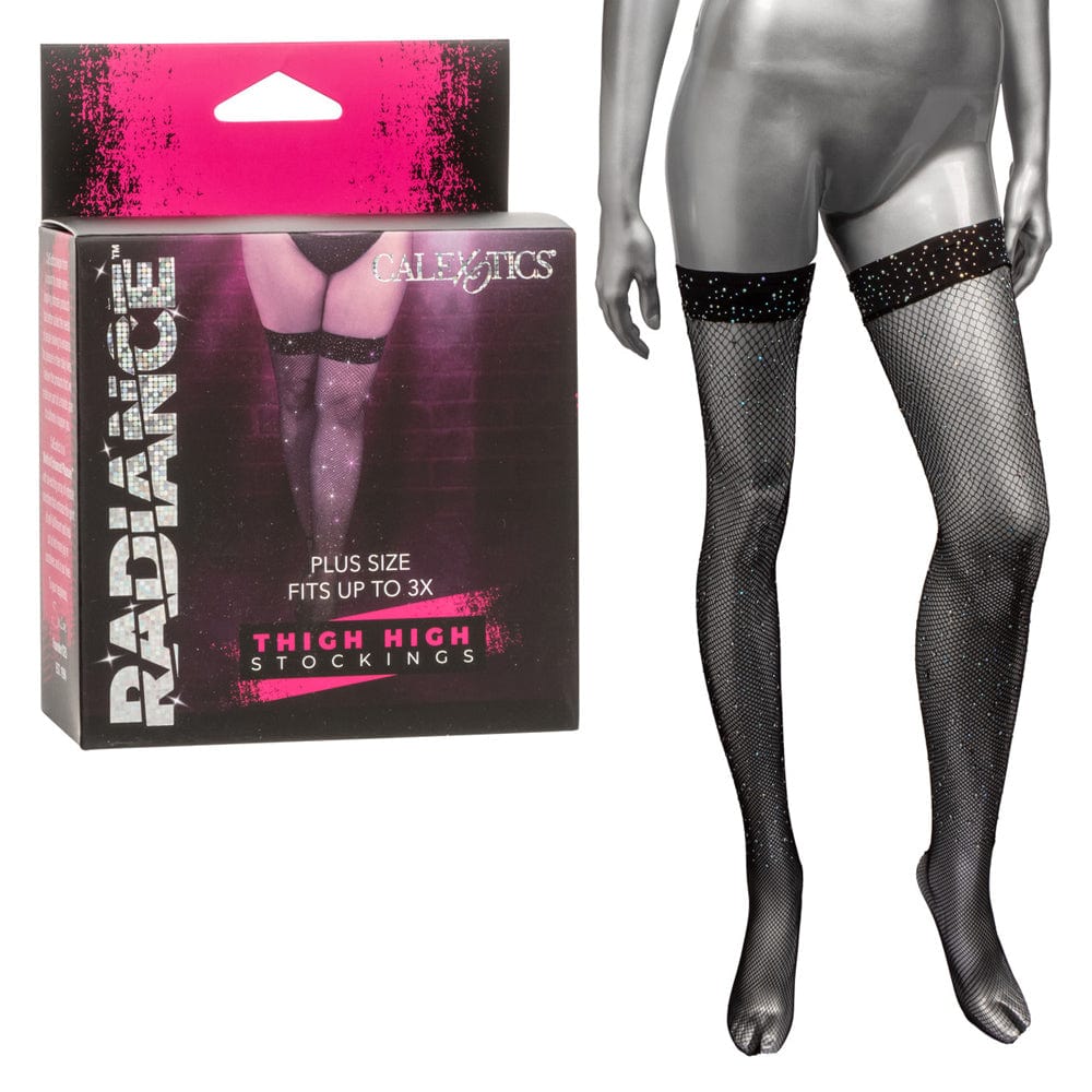 Radiance™ Thigh High Stockings - Plus *