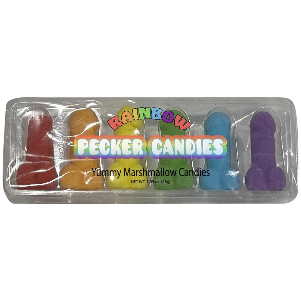 Rainbow Pecker Marshmallow Candies | Adult Party Candy