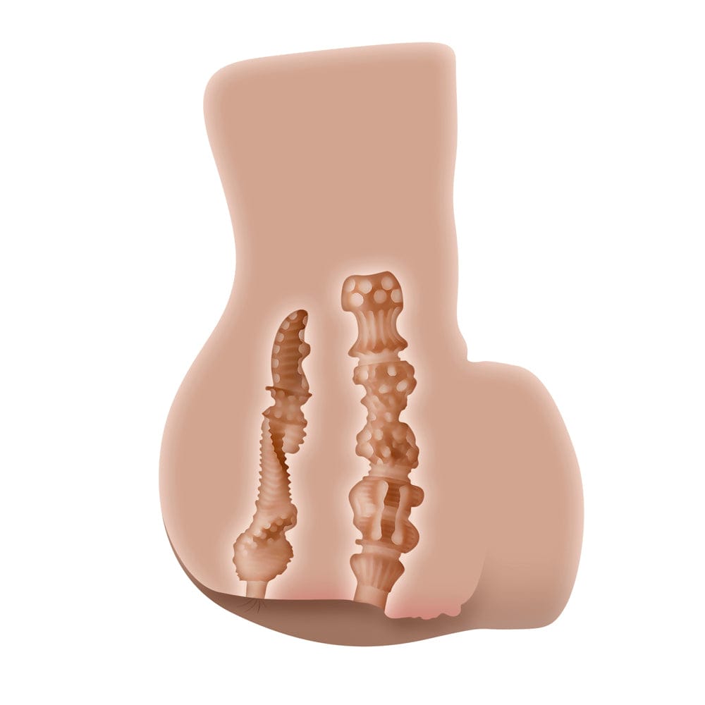 Rear Beauty Ass & Pussy Vibrating Stroker