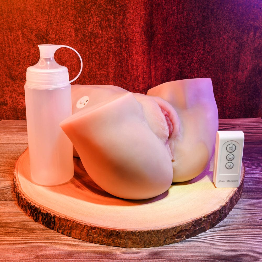 Rear Beauty Ass & Pussy Vibrating Stroker