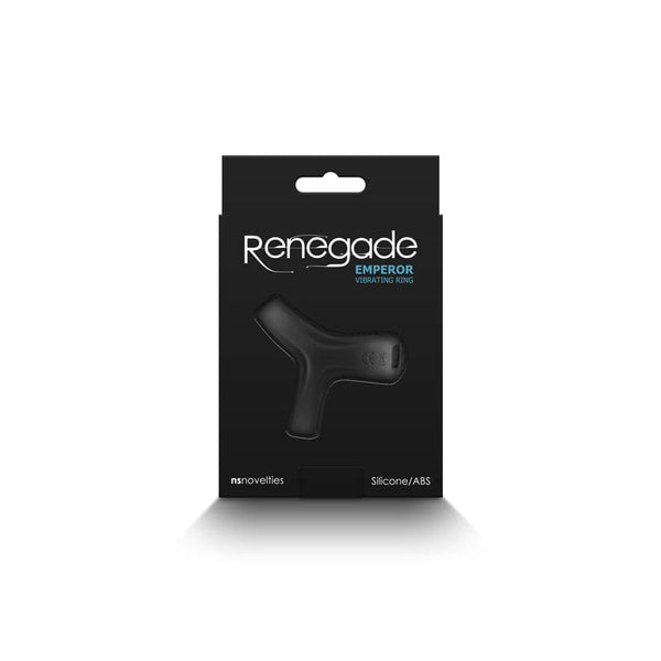Renegade Emperor Vibrating Ring - Black
