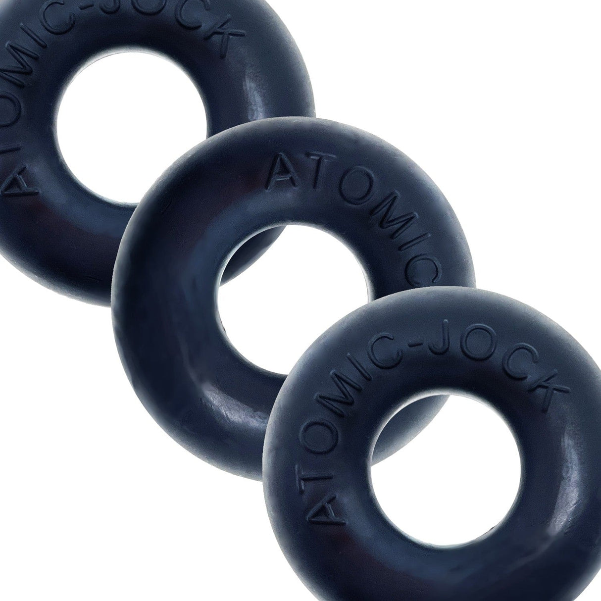 RINGER, cockring 3-pack - PLUS+SILICONE special edition - NIGHT