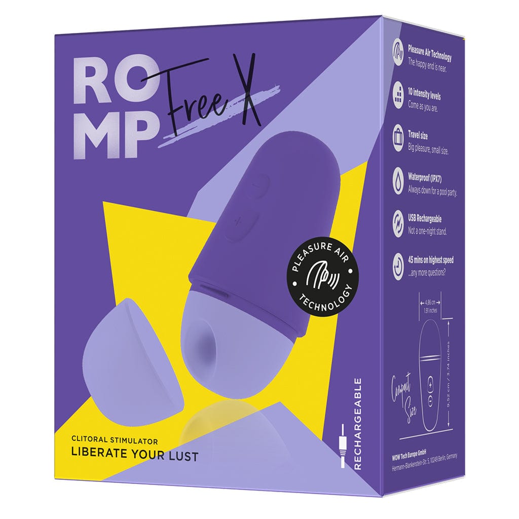 ROMP Free X - Travel-Ready Clitoral Stimulator