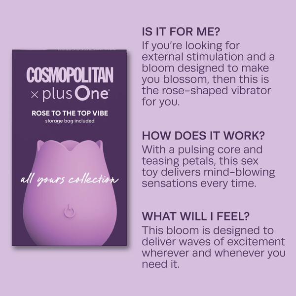 Rose Vibrator To The Top Vibe - Cosmo