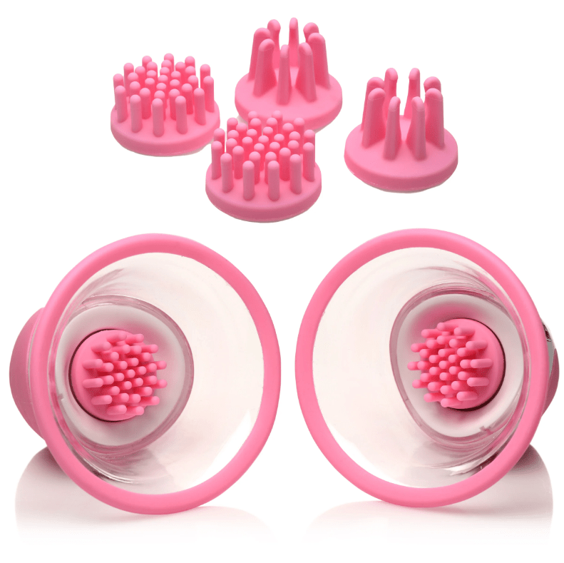 Rotating Silicone Nipple Suckers plus