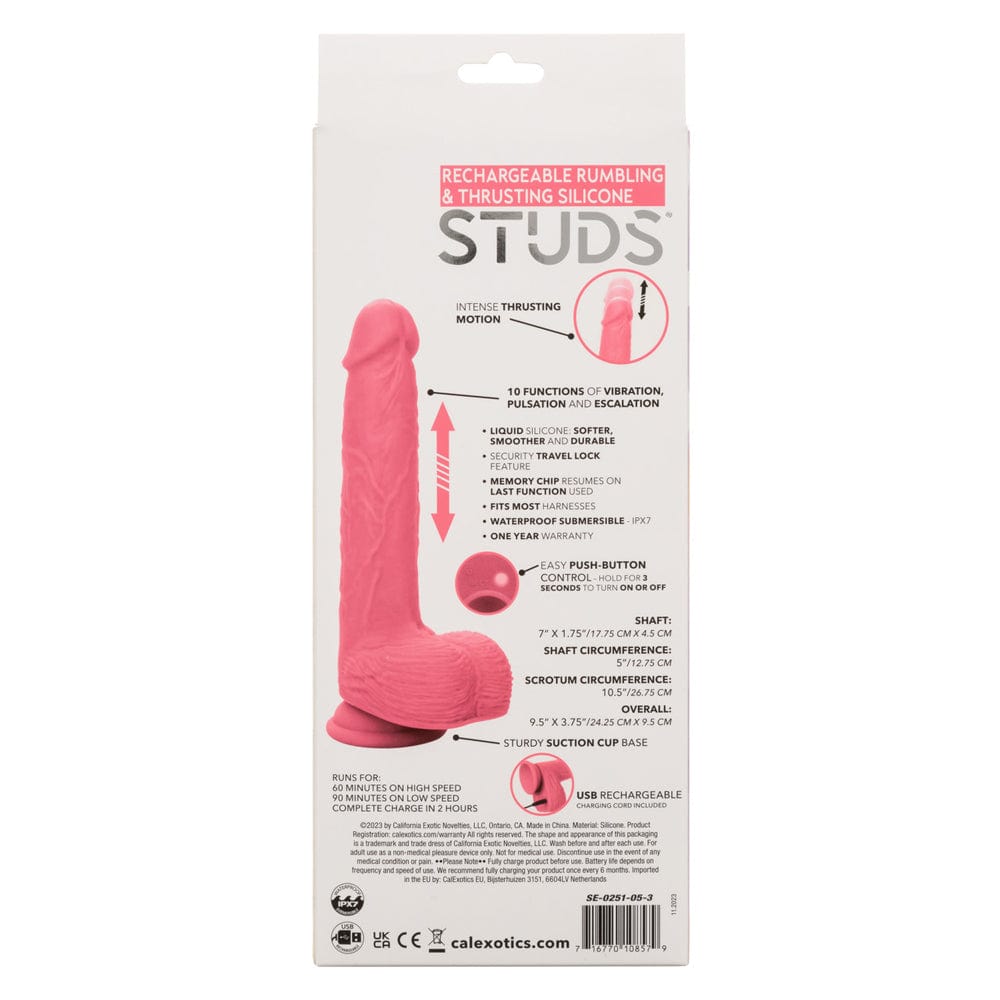 Rumbling & Thrusting Silicone Studs *