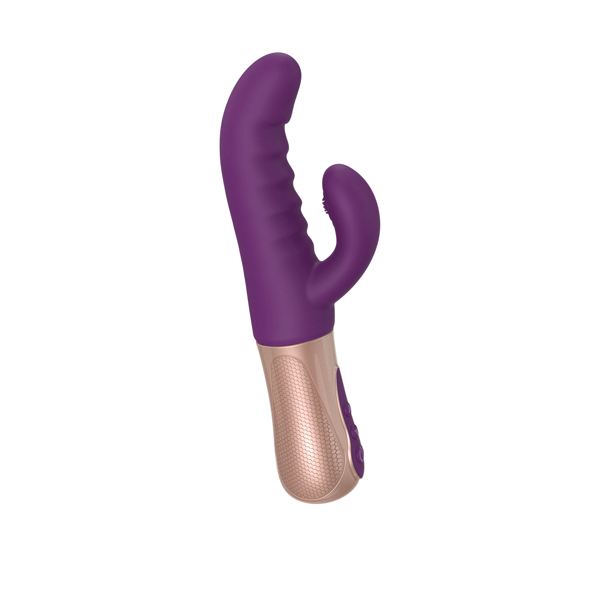 SASSY BUNNY Rabbit Thrusting Vibrator - Purple Rain