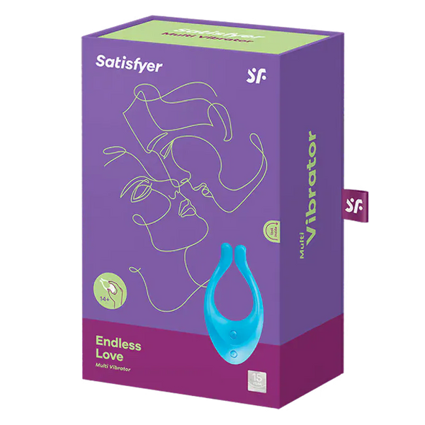 Satisfyer Endless Love Light Blue Couples Vibrator