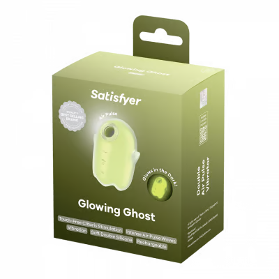 Satisfyer Glowing Ghost Air Pulse Lay-On Vibrator
