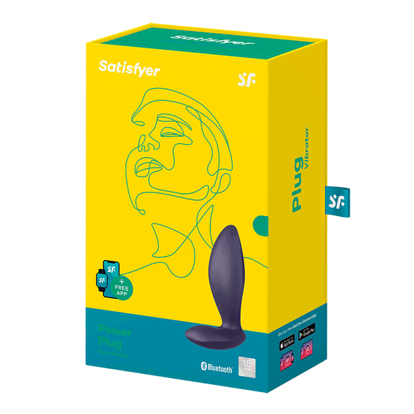 Satisfyer Power Plug App-Controlled Vibrating Butt Plug