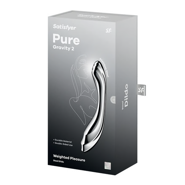 Satisfyer Pure Gravity 2 Metal Dildo