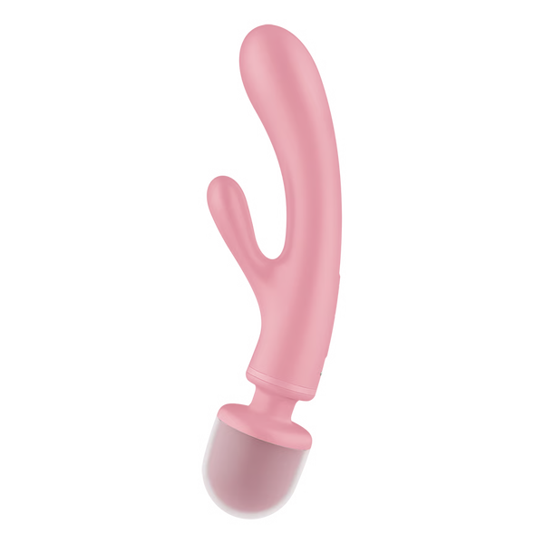 Satisfyer Triple Lover 2-in-1 Rabbit Vibrator and Wand Massager
