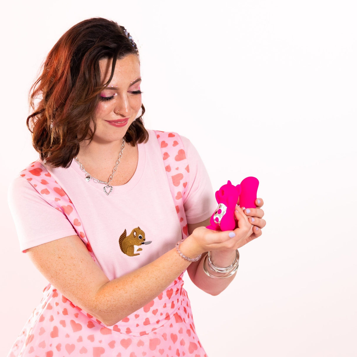 Screaming Squirrel Air Pulse G-Spot or P-Spot & Clitoral Stimulation