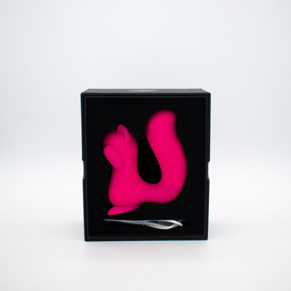 Screaming Squirrel Air Pulse G-Spot or P-Spot & Clitoral Stimulation