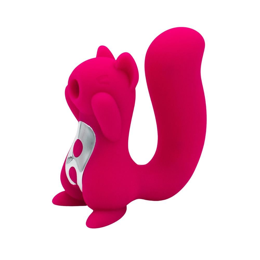 Screaming Squirrel Air Pulse G-Spot or P-Spot & Clitoral Stimulation