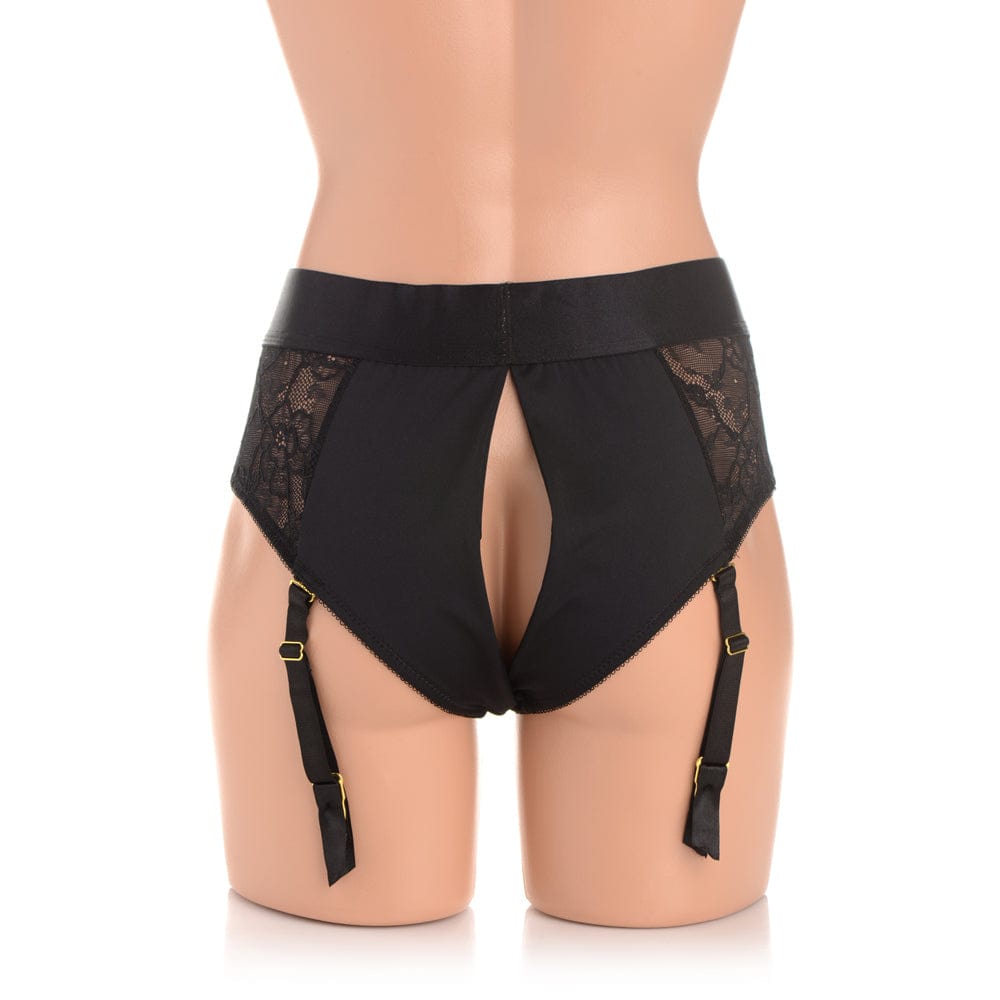 Seductress 2X/3X Crotchless Harness *