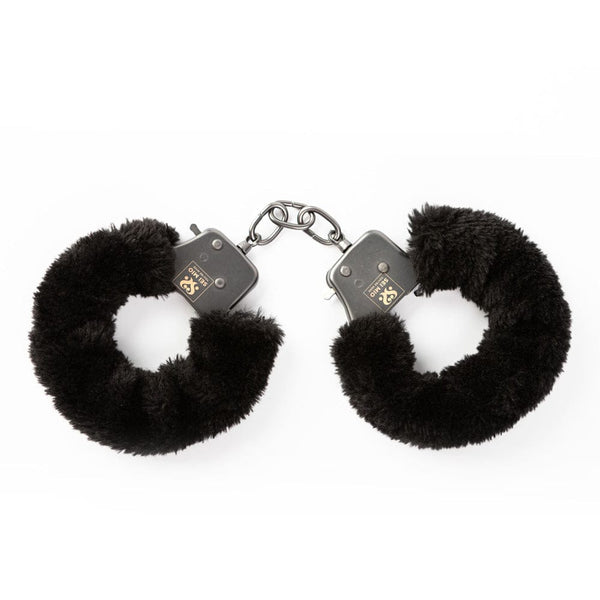 SEI MIO Cuff Love Furry Metal Handcuffs
