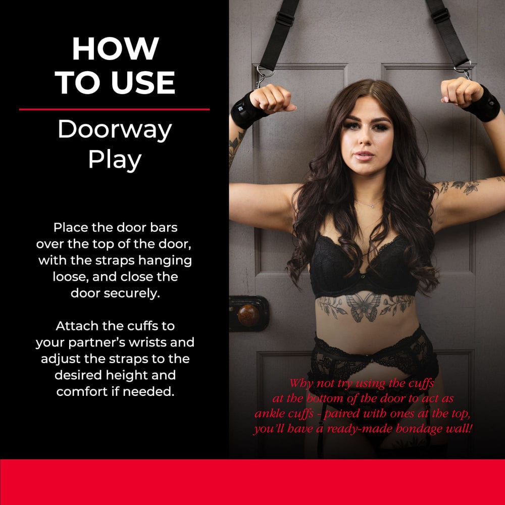 SEI MIO Doorway Control Play Cuffs