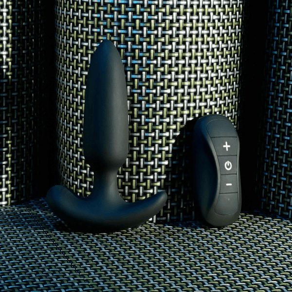 SELOPA Black Beauty Remote Control Vibrating Butt Plug