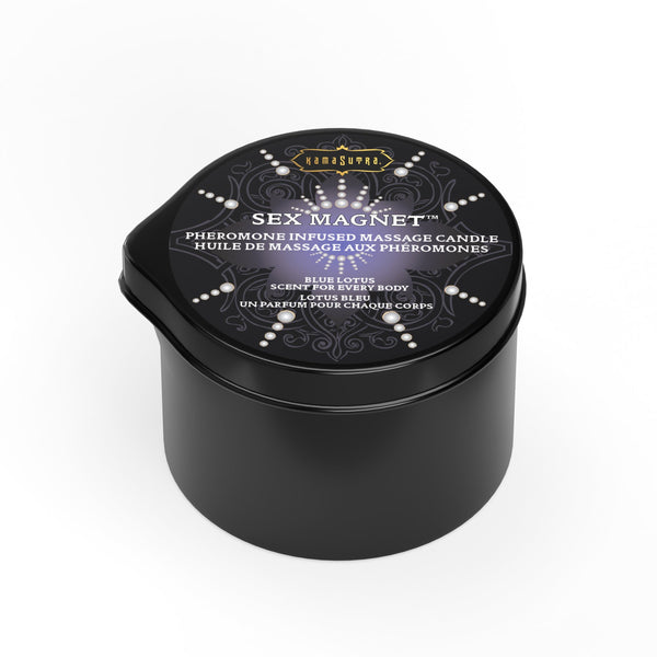 Sex Magnet Pheromone - Blue Lotus Massage Candle (with pour spout) 2 oz/59 g