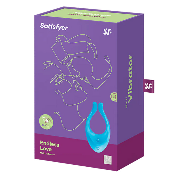 Satisfyer Endless Love Light Blue Couples Vibrator