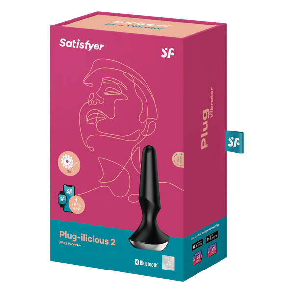 Satisfyer Plug-ilicious 2 App-Controlled Vibrating Butt Plug