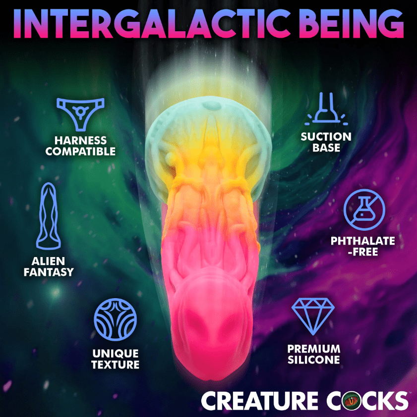 Shape Shifter Alien Silicone Dildo