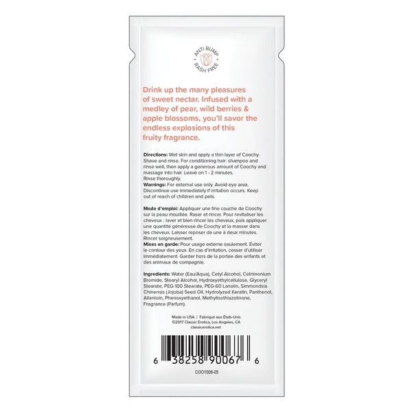 Shave CreamSweet Nectar 0.5 fl oz | 15mL - FOIL