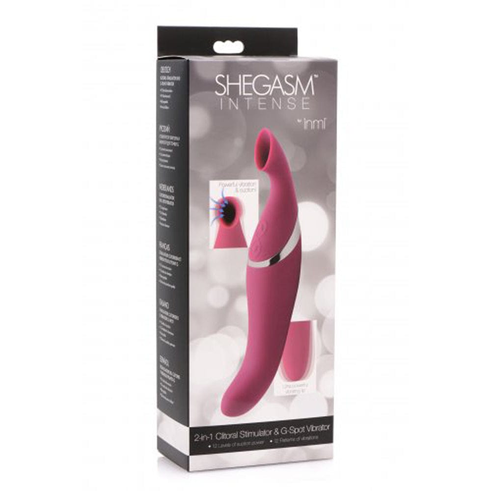 Shegasm Intense 2 in 1 Clit & G-Spot Vibe