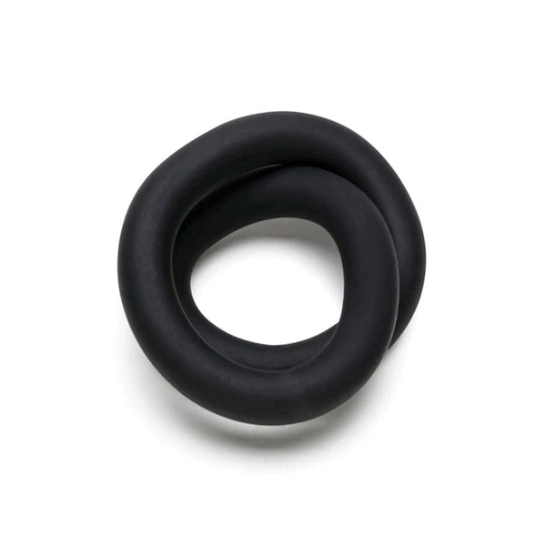 Silicone Hefty Wrap Ring - 9" (229 mm) - Black