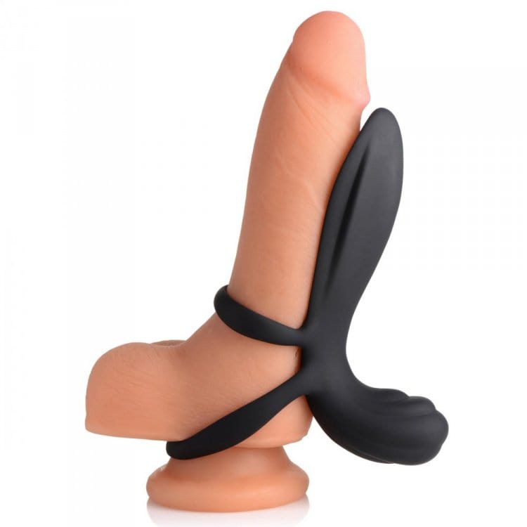 Silicone Vibrating Girth Enhancer w/ R/C