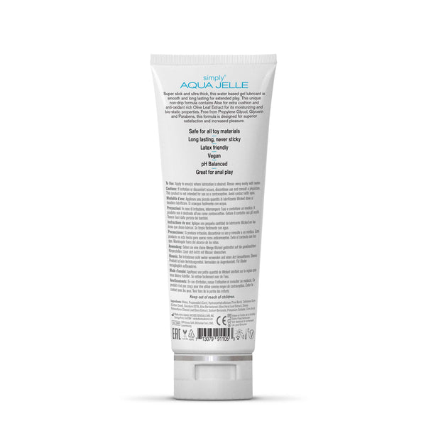 Simply Aqua Jelle Lube 120mL