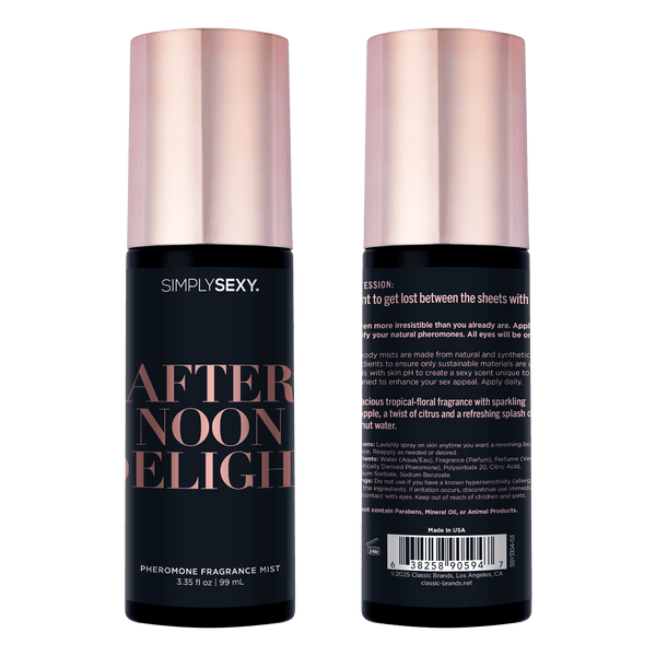 SIMPLY SEXY Pheromone Body Mist – Afternoon Delight 99mL