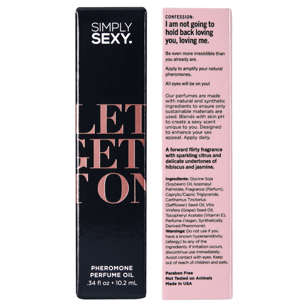 SIMPLY SEXY Pheromone Body Mist – Turn Off The Lights 10.2mL