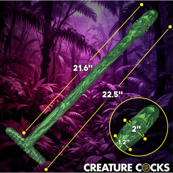 Slither Silicone Dildo 22.5"