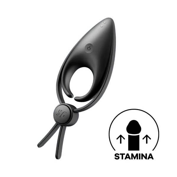 Sniper Vibrating Cock Ring - Black