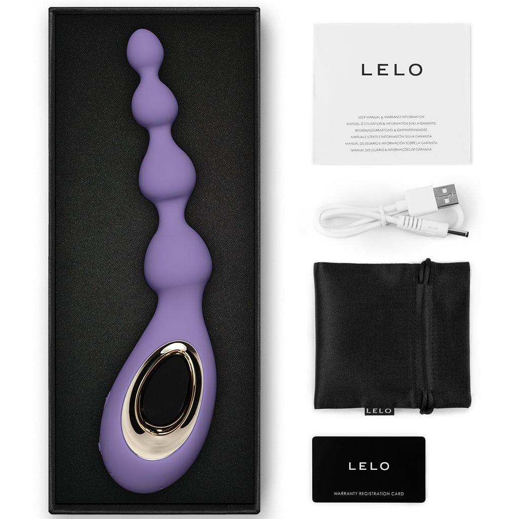SORAYA Anal Beads Massager for Beginners - Violet Dusk