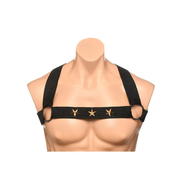 Star Boy Chest Harness w Arm Bands SM