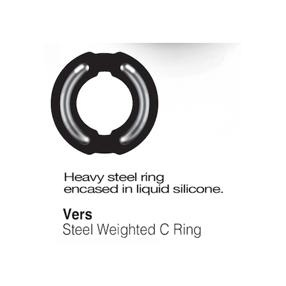 Steel Weighted Liquid Silicone C Ring