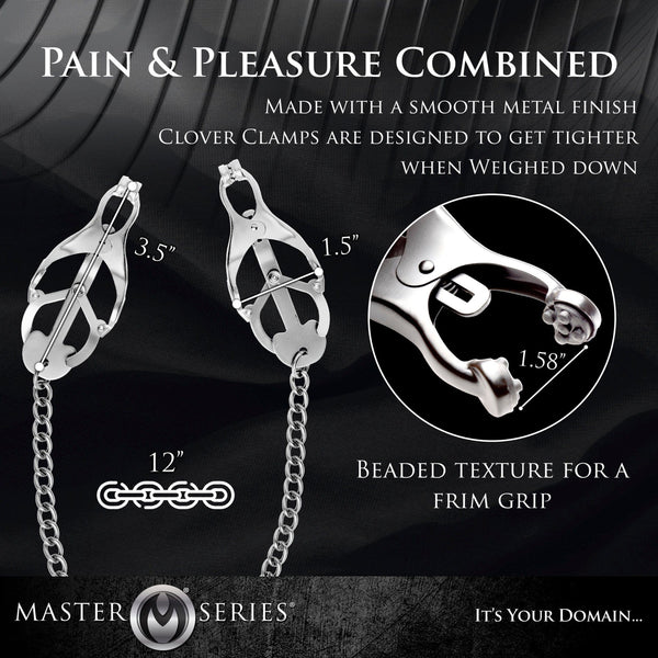 Sterling Monarch Nipple Vice - Silver