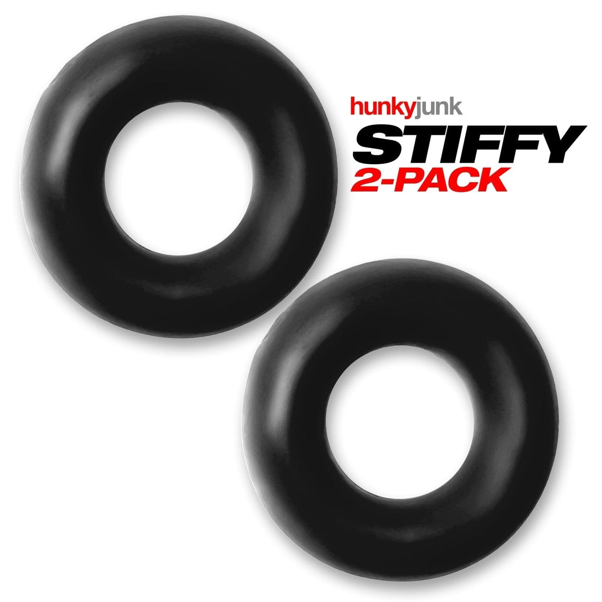 STIFFY 2-pack bulge cockrings - TAR ICE