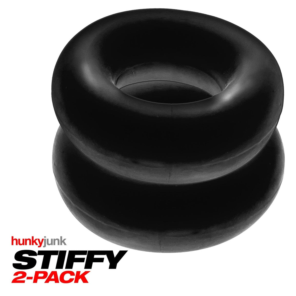STIFFY 2-pack bulge cockrings - TAR ICE