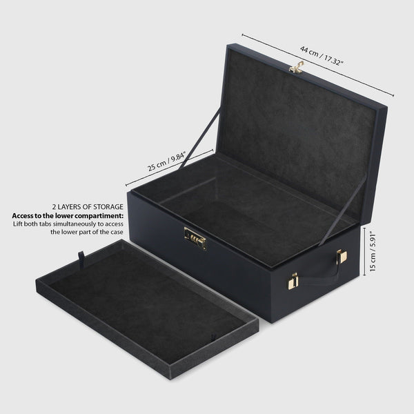 Strap-On-Me Le Coffret Lockable Toy Storage Case